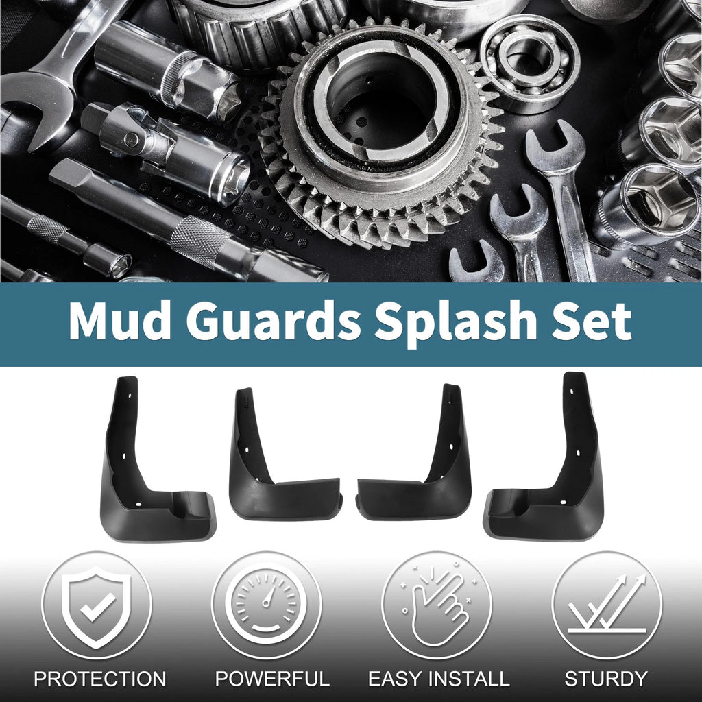 Set of 2 Mud Flaps Splash Guards for Toyota Previa XR50 (2006–2021)
