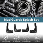 Set of 2 Mud Flaps Splash Guards for Toyota Previa XR50 (2006–2021)