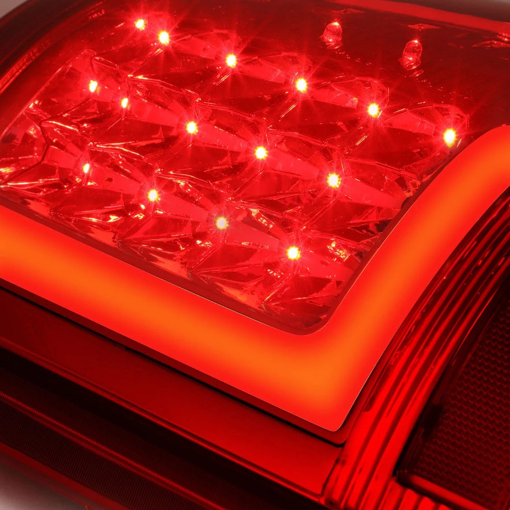 2X LED L-Tube Bar Tail Brake Light Lamp for Ram 1500 2500 3500 (2009–2017)