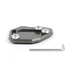 Side Stand Kickstand Plate Pad for BMW F800GS F800 GS (2008–2015) Gray