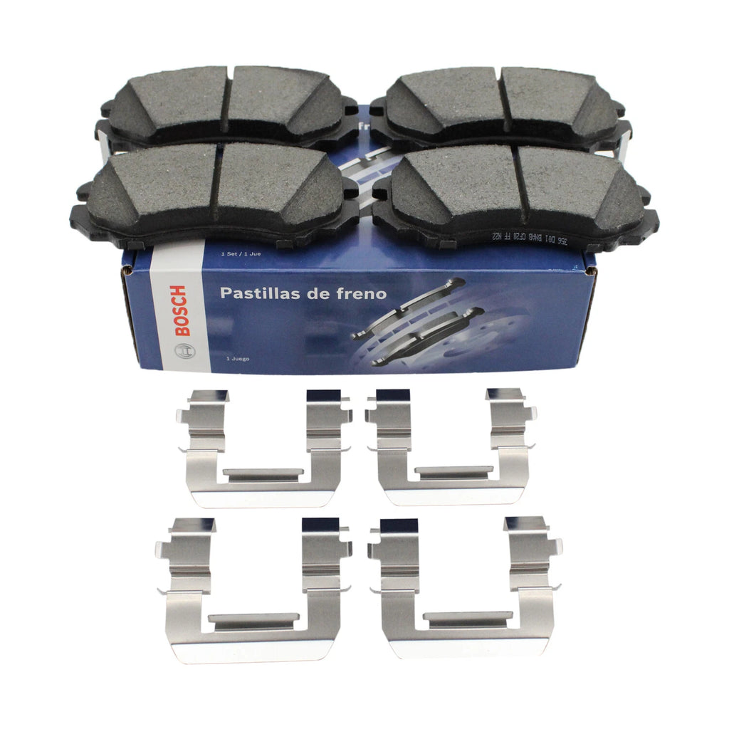 Bosch Front Blue Brake Pads w/ Hardware for