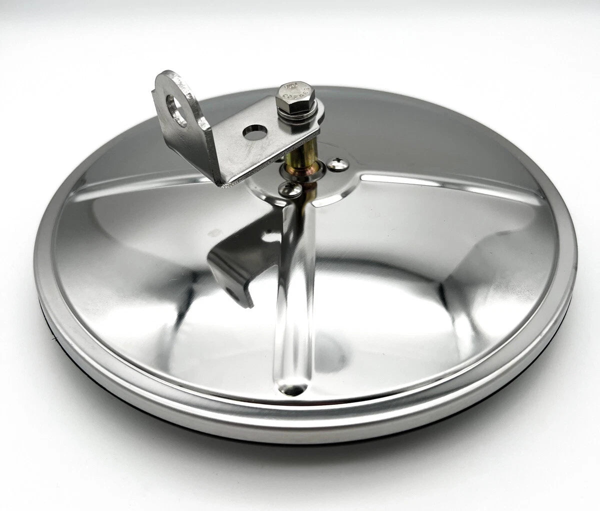 Stainless Convex Round Mirror Center Mounting Stud for Universal Trucks (2010–2025)