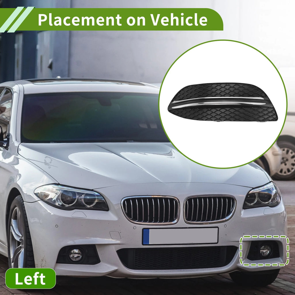 1Pc Fog Light Grill for Mercedes Benz C-Class (2015–2018) No. 2058851123