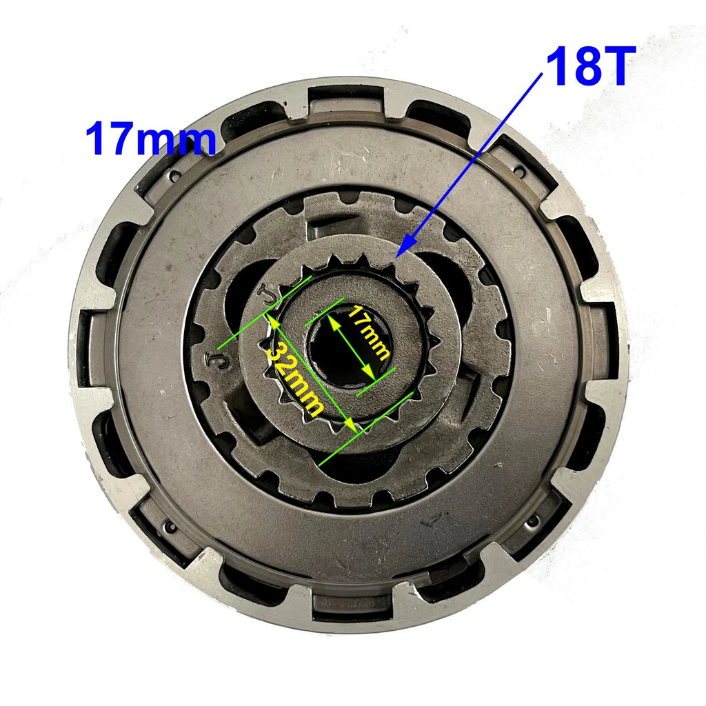 110cc Semi Auto Clutch for Lifan ZongShen ATV Quad Dirt Bike (70cc–110cc)