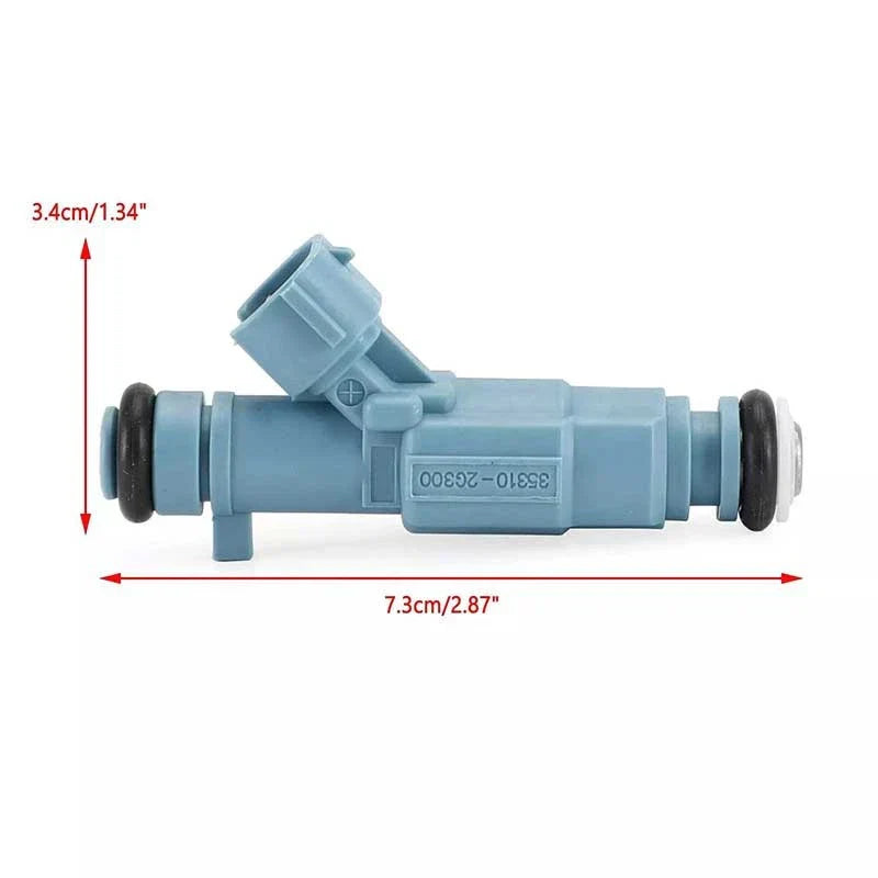 4PCS Fuel Injector for Hyundai Santa Fe 2.4L G4KE (2009-2013)