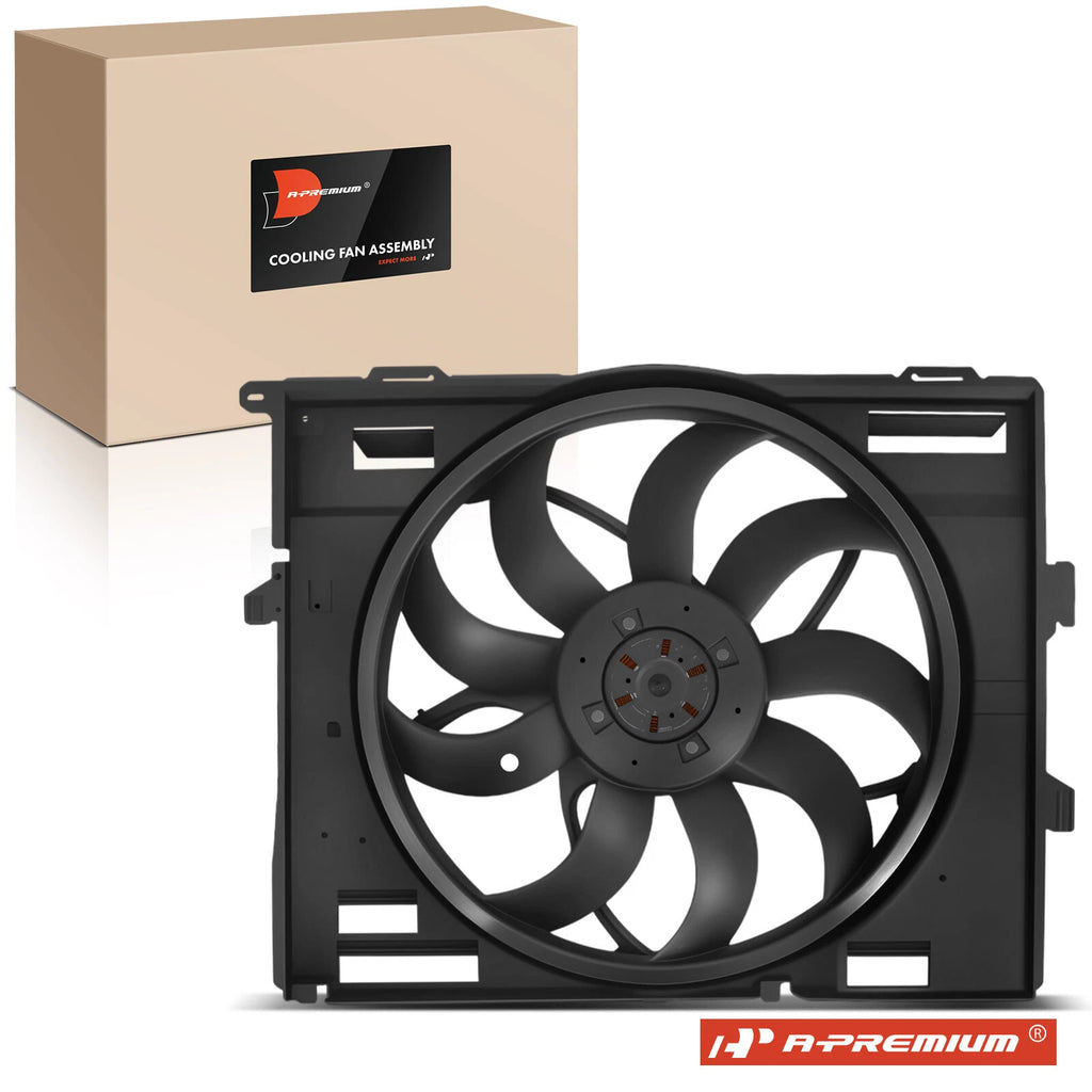 Cooling Fan Assembly with Brushless Motor for BMW 330i GT xDrive (2013–2019)