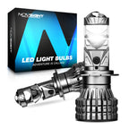 2X H7 LED Headlight Bulbs for NOVSIGHT Conversion Kit (Hi/Low Beam)
