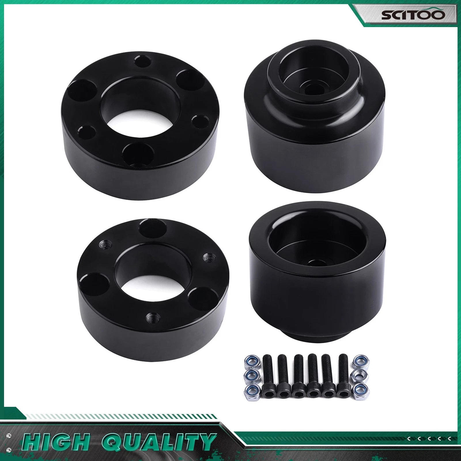 Set of 1 2.5" Front & 2" Rear Leveling Kit for Dodge Ram 1500 TRX (2009–2010)