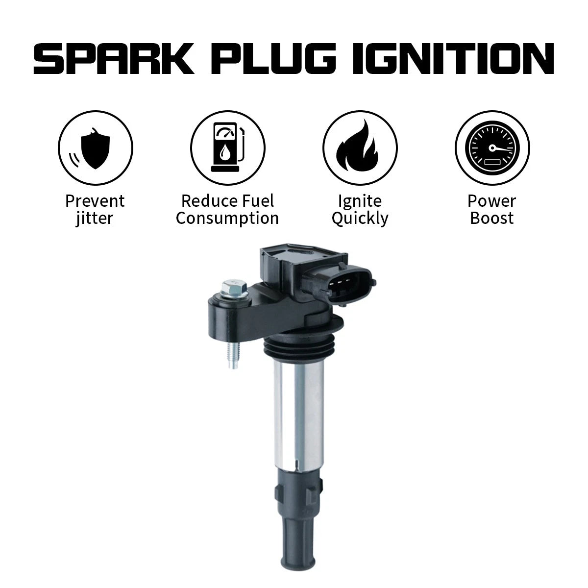 1x Ignition Coil for Chevrolet Traverse, Buick Allure, LaCrosse, Cadillac CTS (2008–2019) UF375