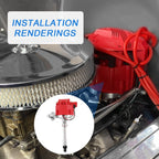 HEI Distributor with 65K Coil for Chevy Small Block Big Block