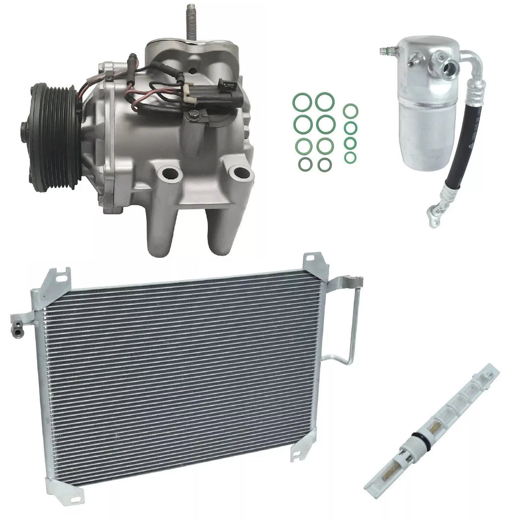 AC Compressor Kit With Condenser for GMC Envoy 4.2L (2004–2006)
