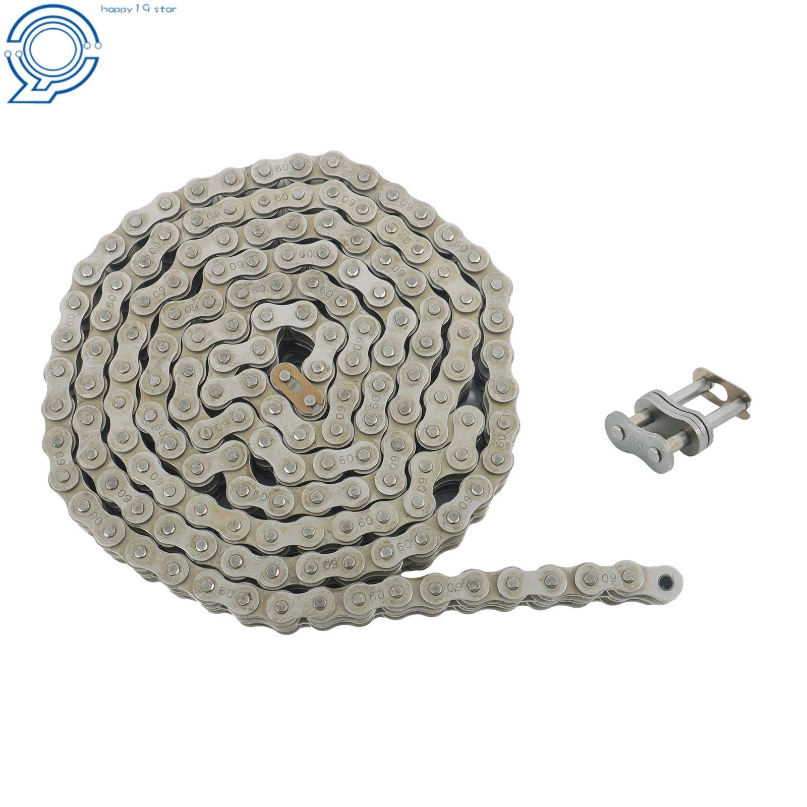 2X Duplex Roller Chain for Various Applications (10 Feet)
