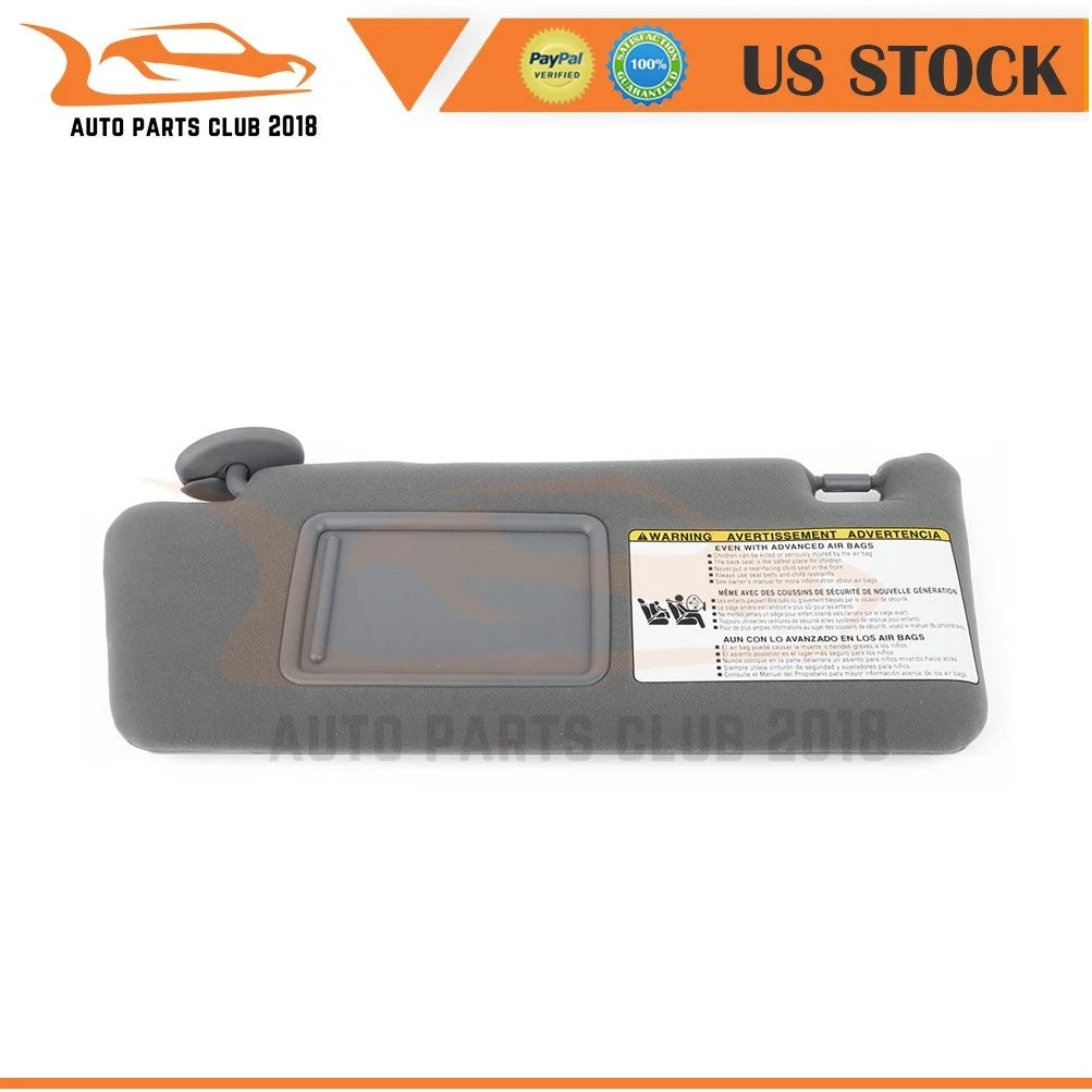 Driver Left LH Side Sun Visor for Toyota Tacoma (2005–2008)