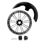 21" Front Wheel Rim for Harley Touring (1997–2021) - Single Disc Hub Fender