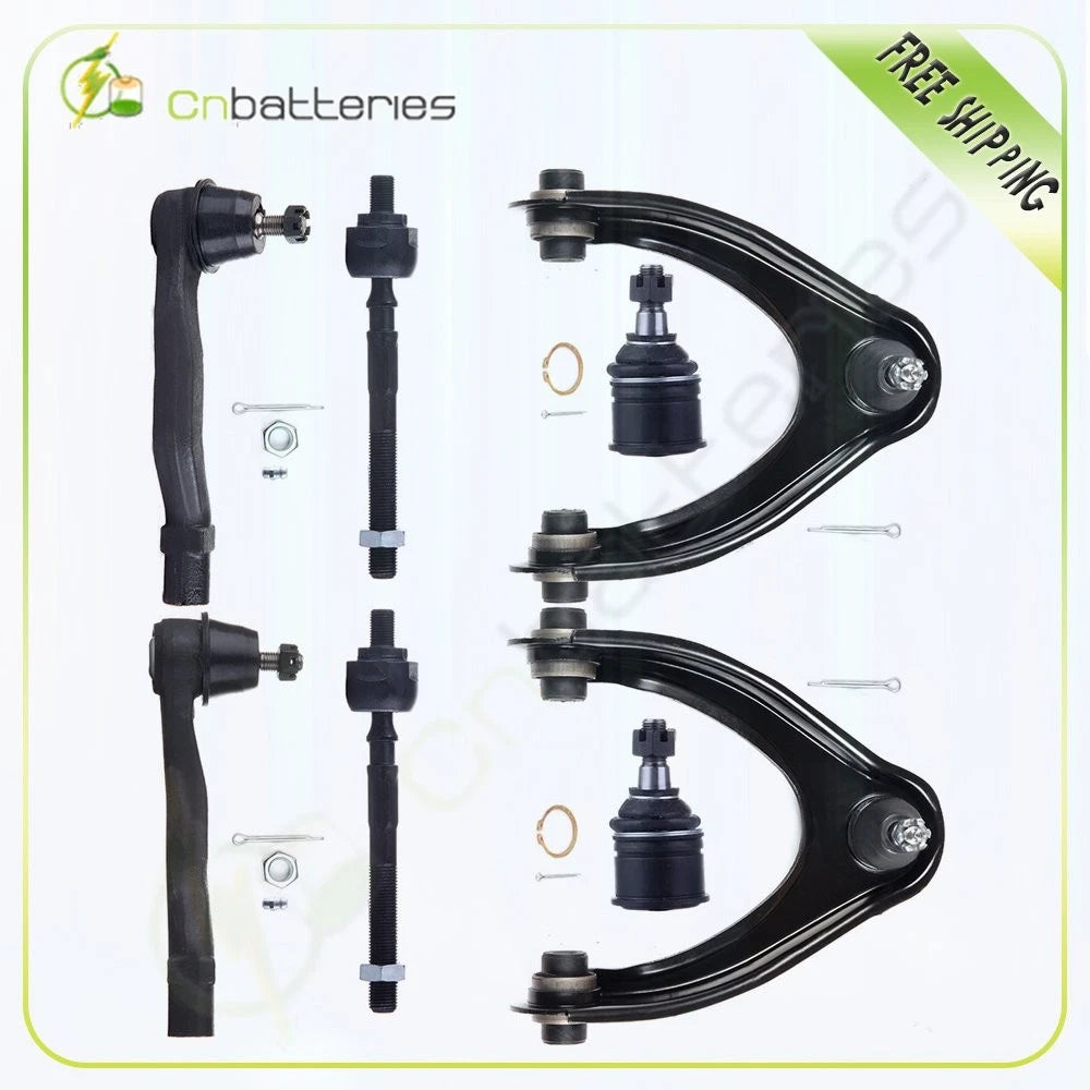 8pcs Front Control Arm Tie Rod End Suspension Kit for Honda Civic (1996–1999)