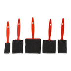 5PCS Sponge Foam Paint Brush Set for Craft Art Projects