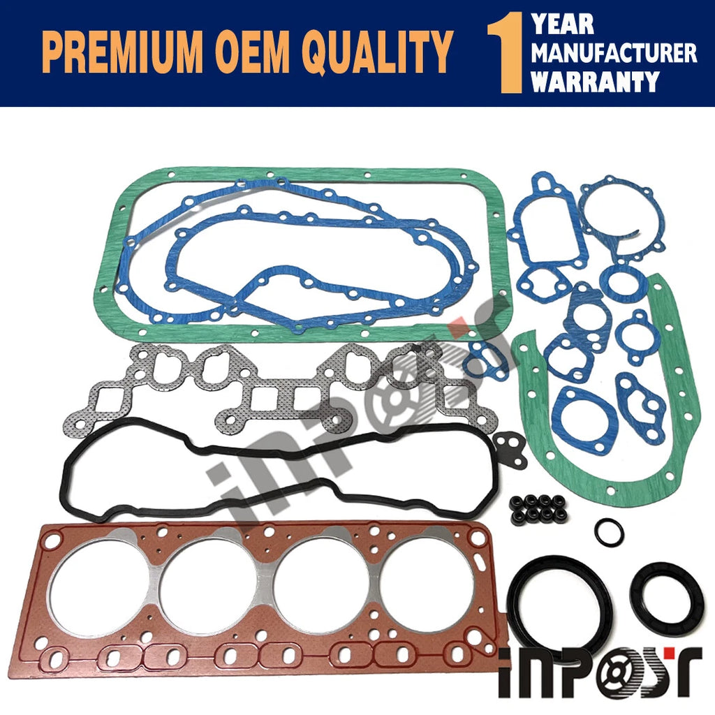 Overhaul Gasket Kit for Nissan K21 (Gasoline LPG) Forklift (K21)