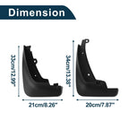 Set of 4 Mud Flaps Splash Guards for Volkswagen Tayron (2019–2023)