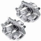 Pair Front Brake Calipers with Brackets for BMW X5 X6 (2007-2014)