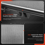 Radiator for Nissan Pathfinder, Infiniti QX60 (2013–2020)