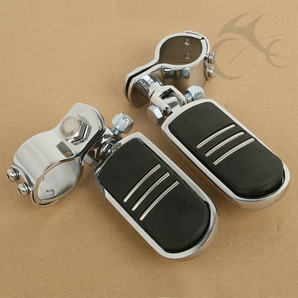 Adjustable Highway Footpeg Peg Clamps for Harley Touring (1'' 1-1/4'' 1-3/8'')