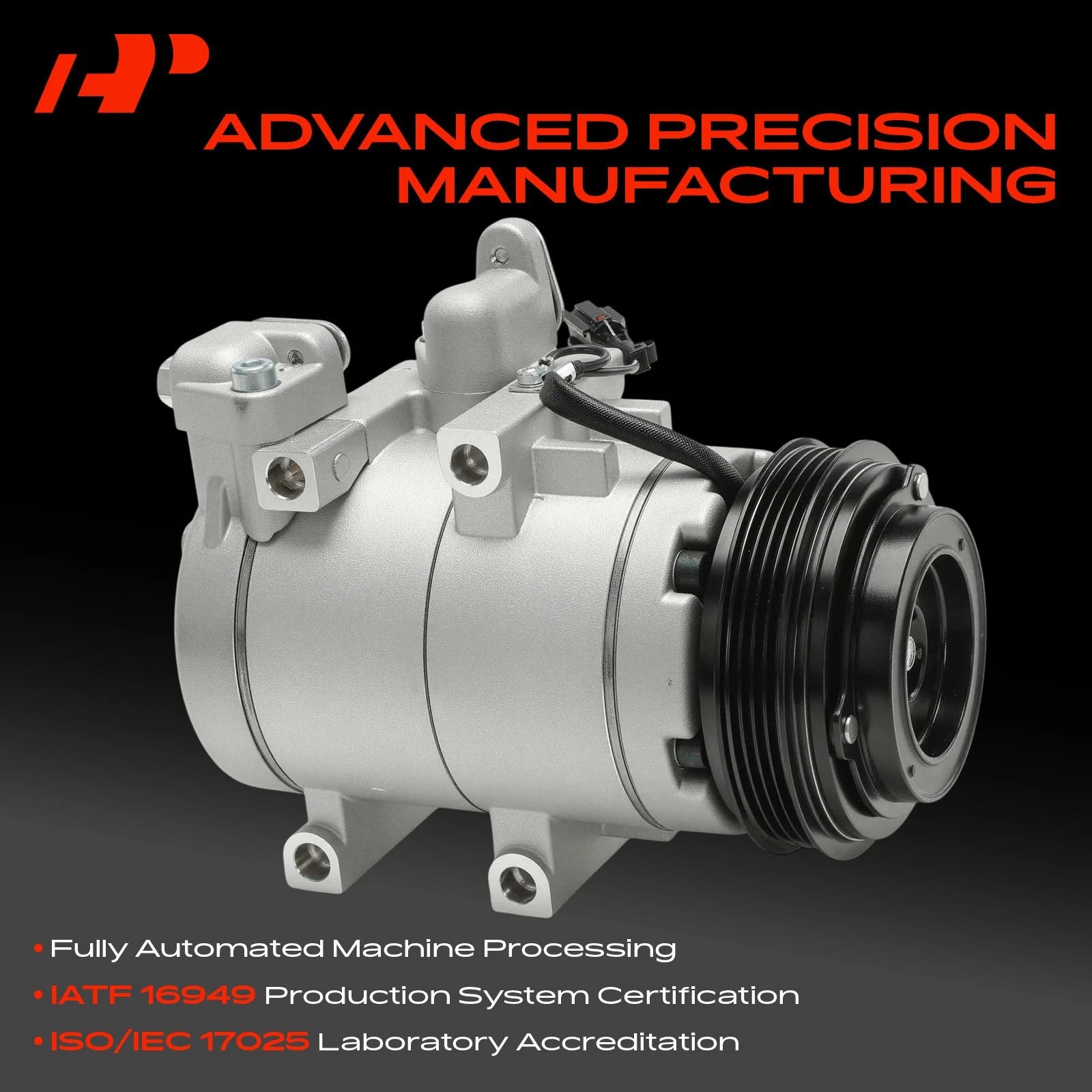 A/C Compressor with Clutch for Kia Sorento (2003-2006)
