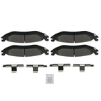 Set of 4 Rear Ceramic Brake Pads for Dodge Ram 1500 (2002–2006)