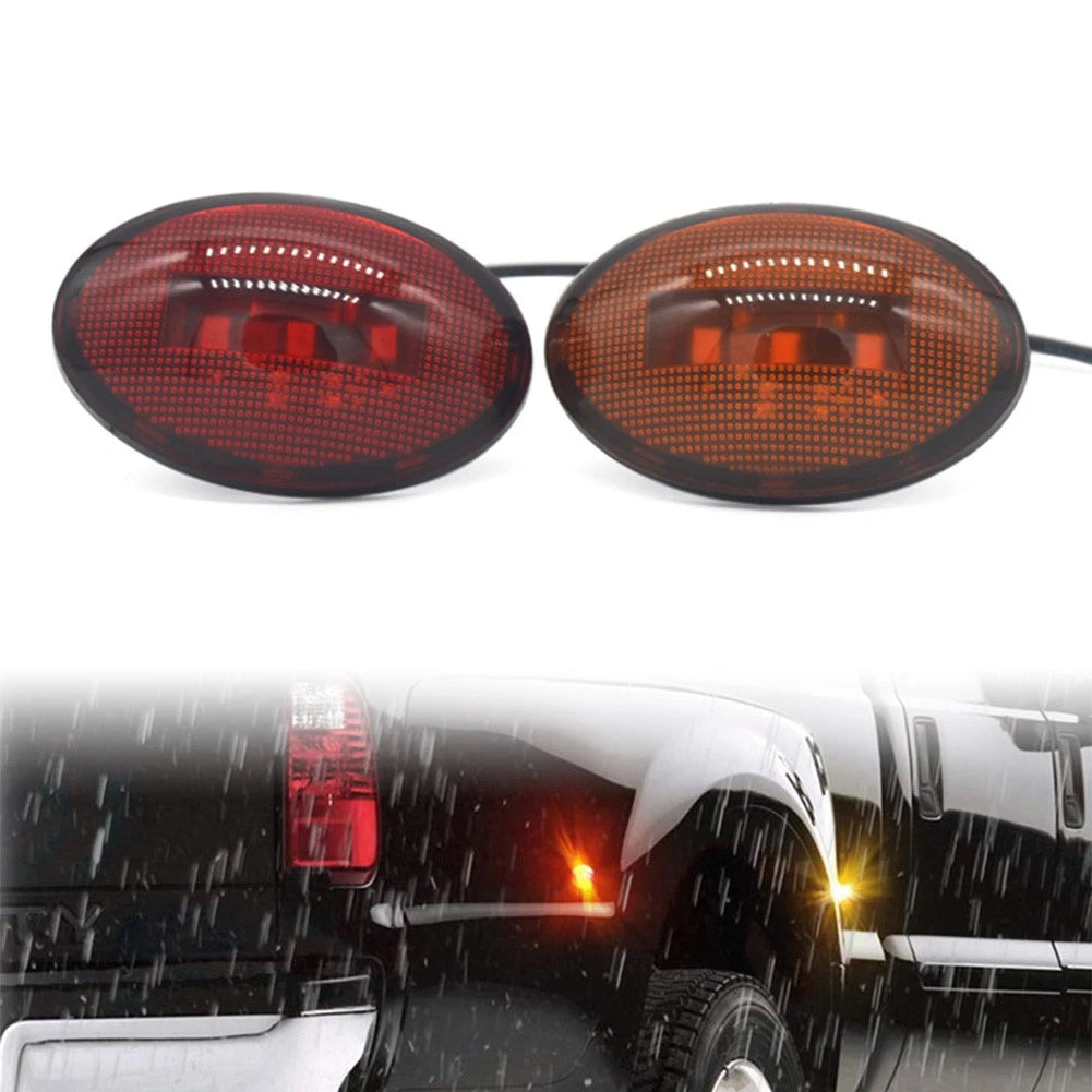 3 LED Side Marker Lights for Car Bus Truck Trailer Lorry Tractor Camper