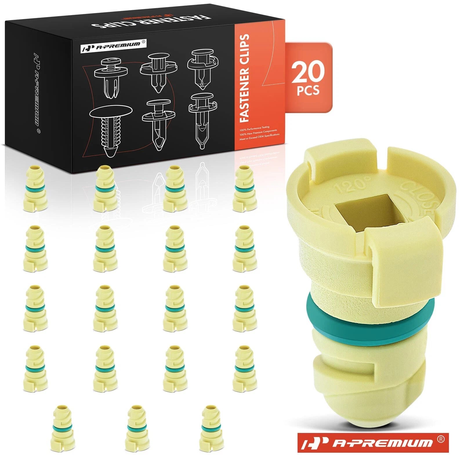 20Pcs Engine Oil Drain Plug Retainer Clips for Ford F-150