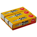 3x NGK Spark Plugs 0.5L 3cyl for Suzuki LJ50 (1975-1977)