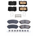 PowerStop Front & Rear Ceramic Disc Brake Pad Kit for LX470 Land Cruiser (1998–2007)