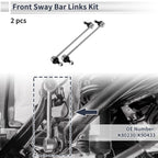 Front Stabilizer Bar Links No Bushing for Pontiac Vibe (2003–2010) No.K80230