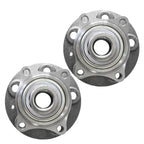 2X Front Wheel Bearings & Hubs for Volvo S60 V70 XC70 S80 (1999–2009)