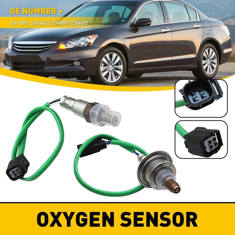 2X Oxygen O2 Sensor for Honda Accord (2008–2012) & Acura TSX (2009–2014) 2.4L