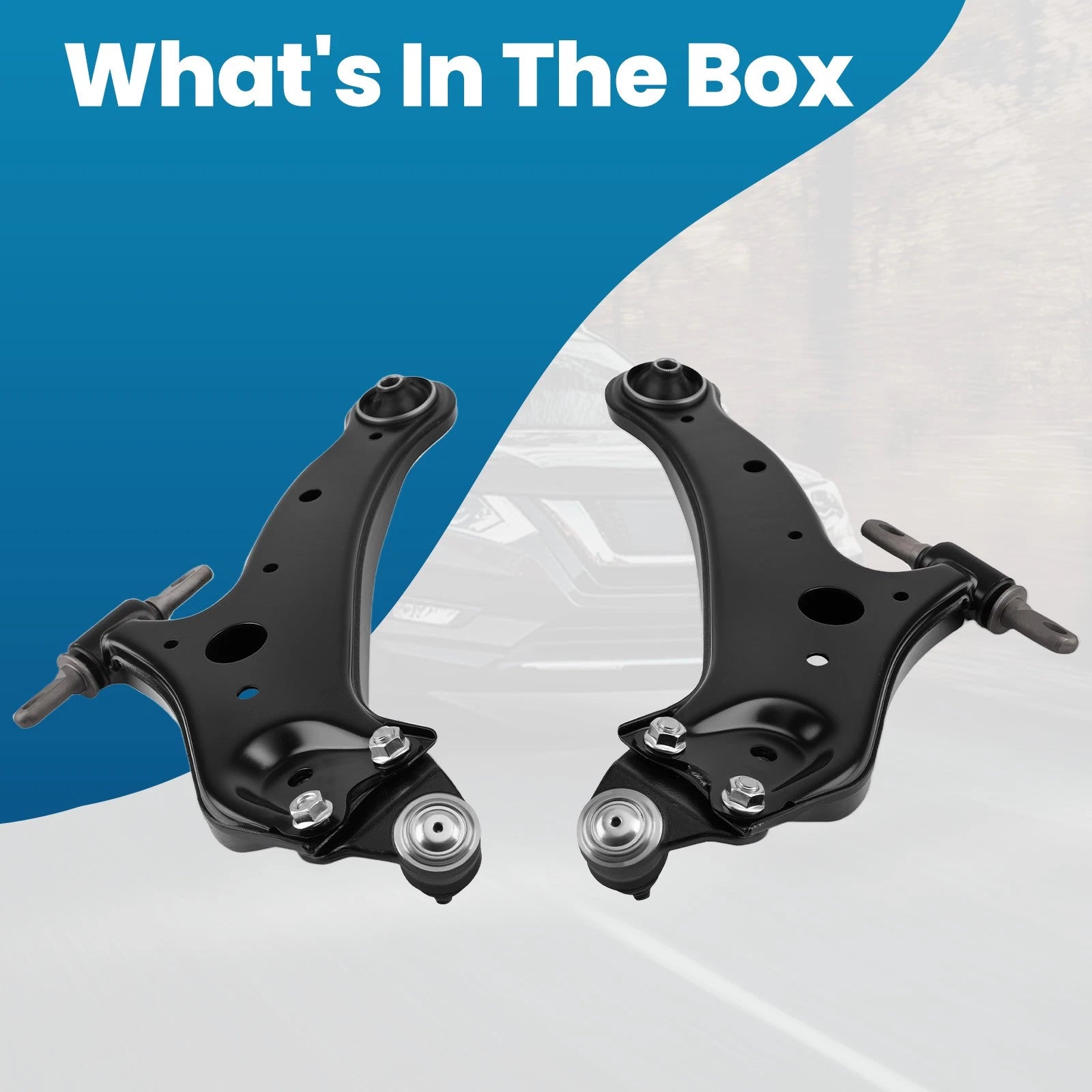 2X Front Lower L&R Control Arm Ball Joint for Lexus RX350 RX450H (2007–2022)