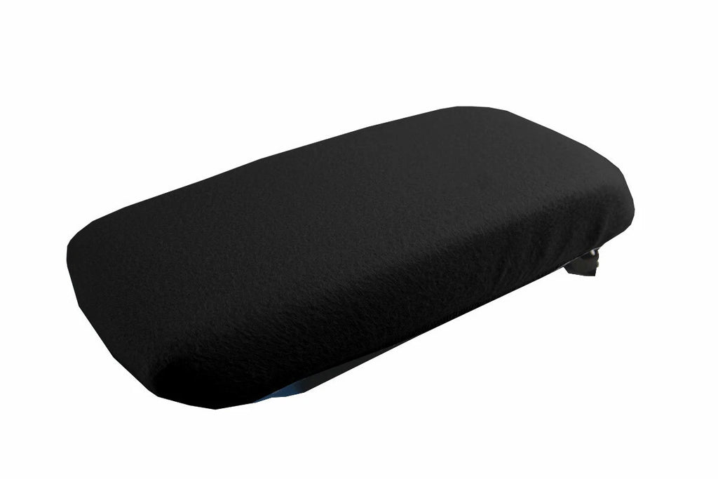 Fleece Console Lid Armrest Cover for Dodge Avenger (2008–2014) Black