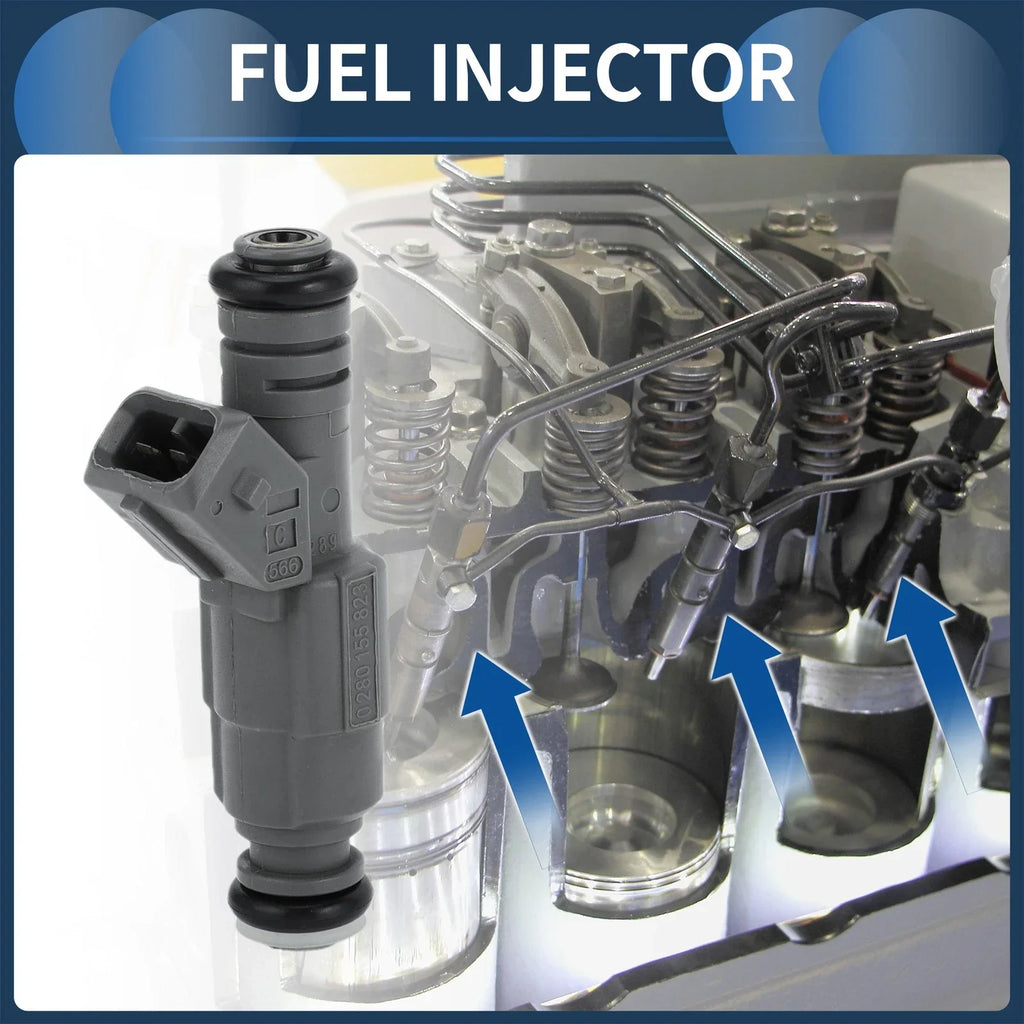 Fuel Injector 4.4L 8 Pcs for BMW 540i Base (1999 - 2003)