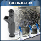 Fuel Injector 4.4L 8 Pcs for BMW 540i Base (1999 - 2003)