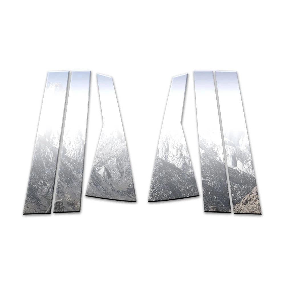 Stainless Steel Pillar Post Covers Kit for 2017-2022 Honda CR-V