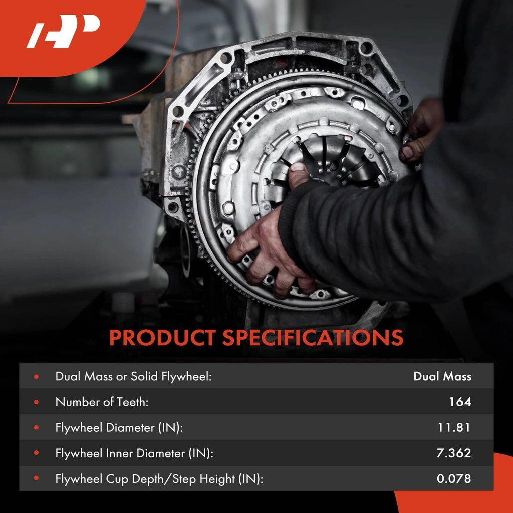 Dual Mass Flywheel for Ford Mustang (2011–2014) V6 3.7L Petrol