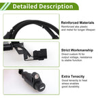 ABS Wheel Speed Sensor for Kia Carens I (No. 1K2FX43701/0K2FC43701)