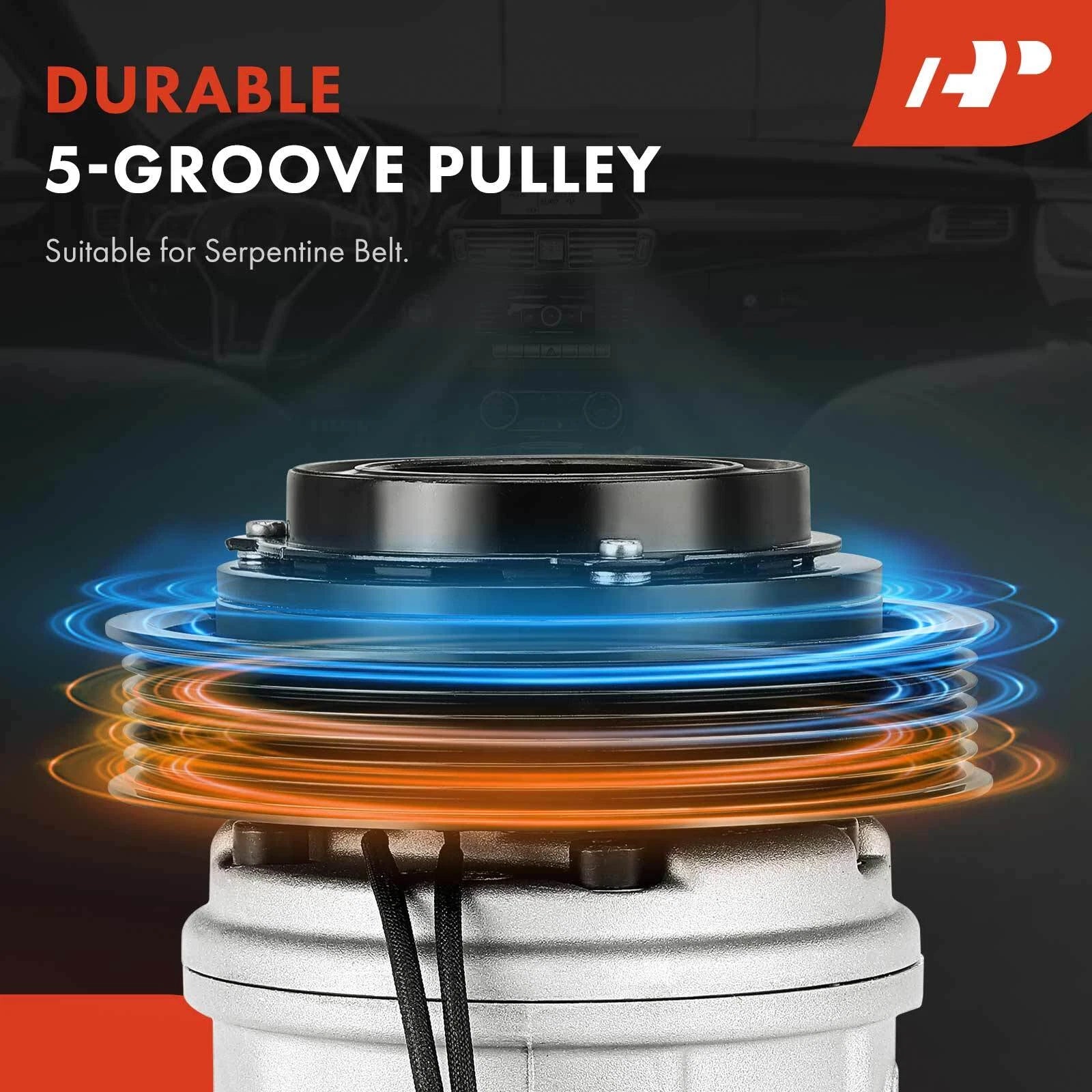 A/C Compressor with Clutch for BMW X5 (2000-2003)