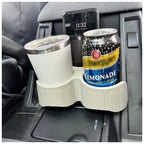Beige Multiple Cup Holder for Nissan Patrol GU Y61 Cupholder for Two Large Cups