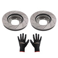 Set of 2 Front Brake Rotors for Toyota Sequoia (2001–2007) S31267