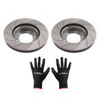 Set of 2 Front Brake Rotors for Toyota Sequoia (2001–2007) S31267