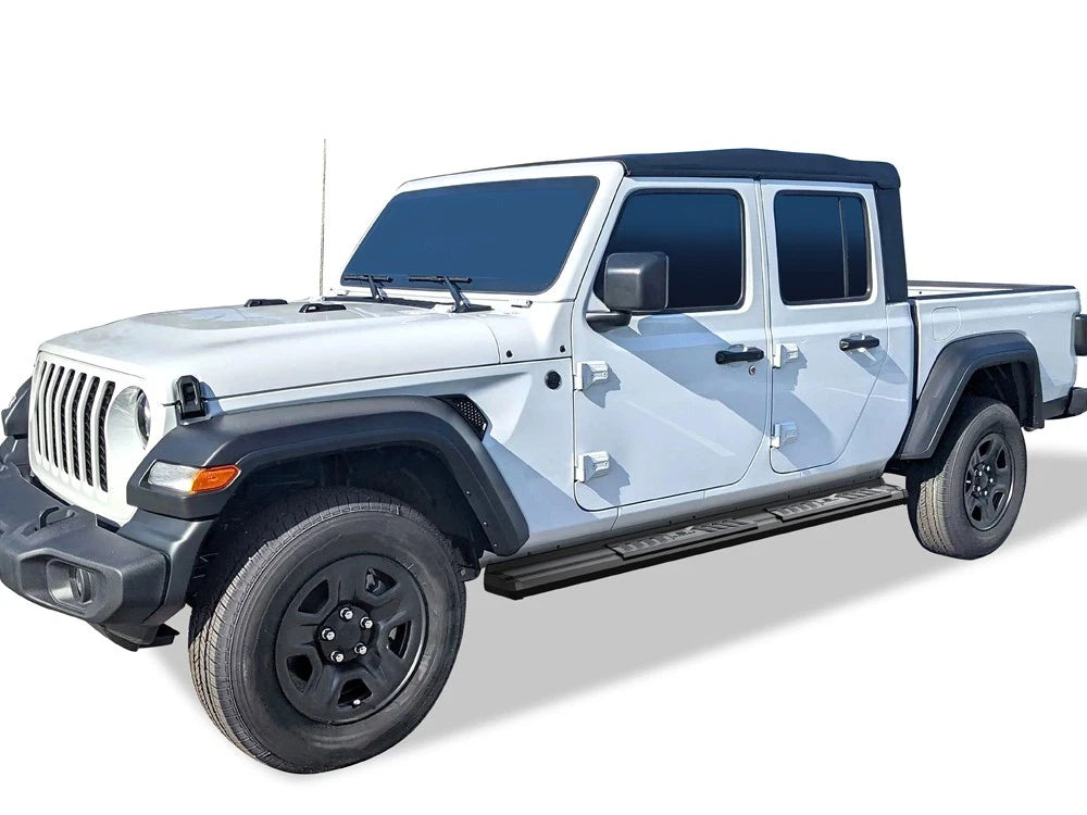 Set of 2 Black Nerf Bars for Jeep Gladiator (2020-2026)