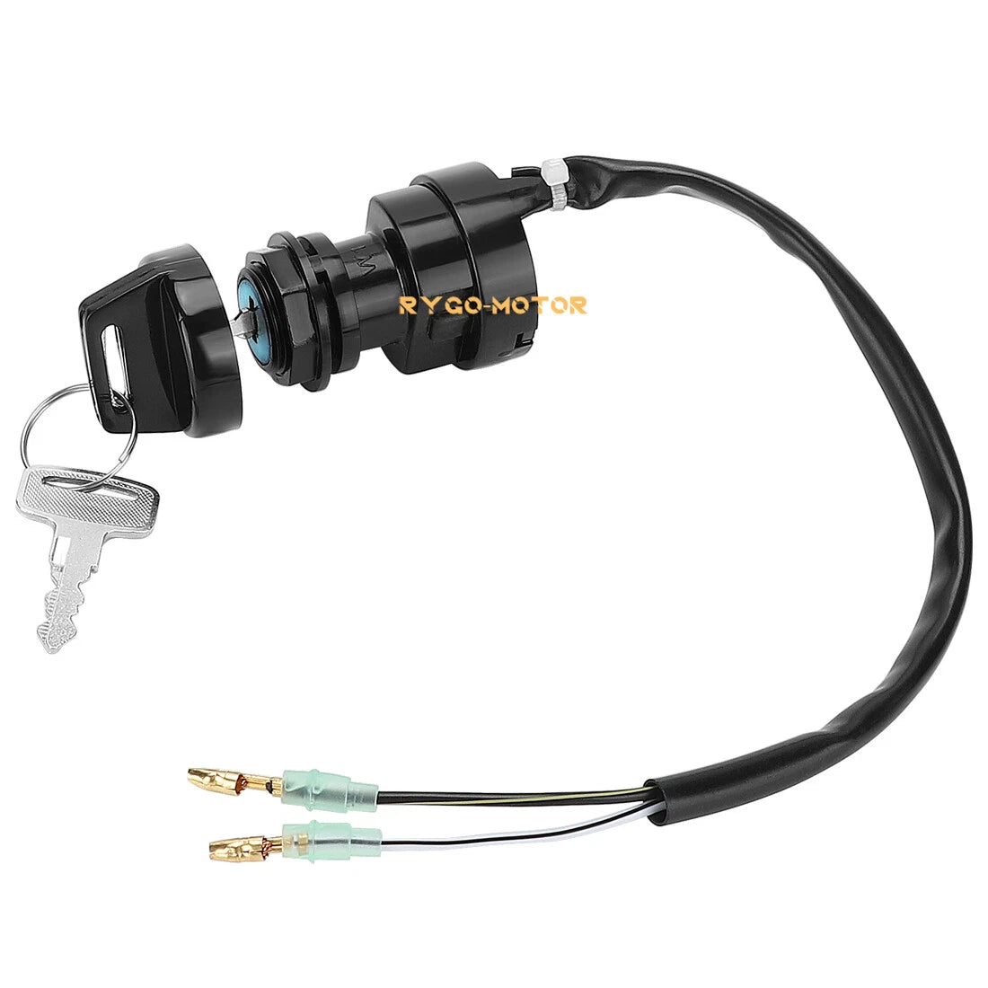 Ignition Key Switch for Kawasaki KFX50 (2003–2006), KLT200 (1981–1984), KLT250 (1981–1985), KLF300 (1986)