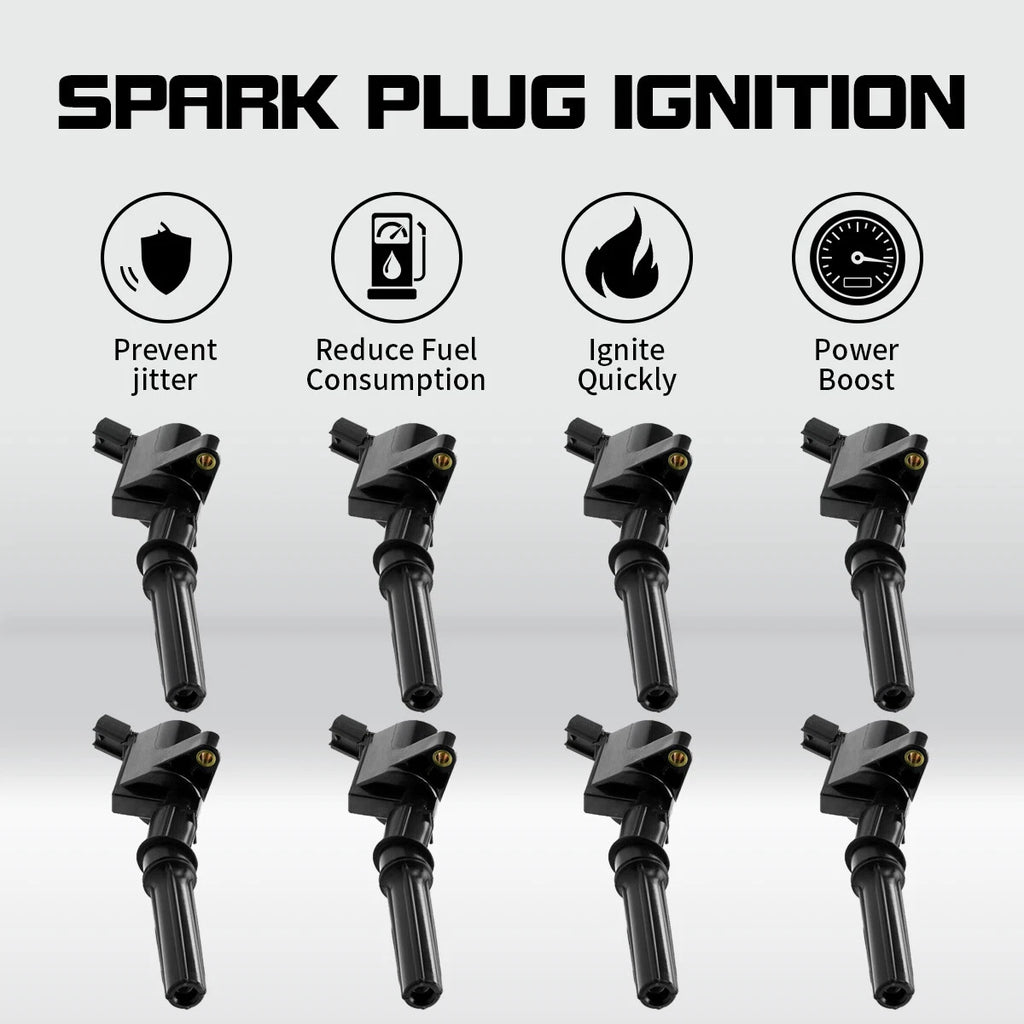 8 Ignition Coils for Ford F150 Expedition (2004–2008) DG508