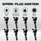 8 Ignition Coils for Ford F150 Expedition (2004–2008) DG508