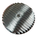 Air Cleaner 1 Barrel Polished Finned Aluminum for 2-1/4in Carb (Show)